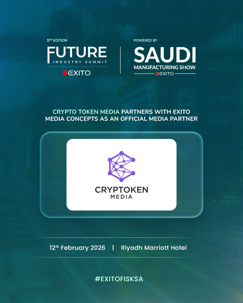 We’re thrilled to announce that Cryptoken Media is partnering with the Future Industry Summit – Manufacturing IT Summit KSA 2026 in Riyadh on 12 Feb 2026!

Join industry leaders and tech innovators as they explore the latest in AI, IoT, cybersecurity, digital transformation, and