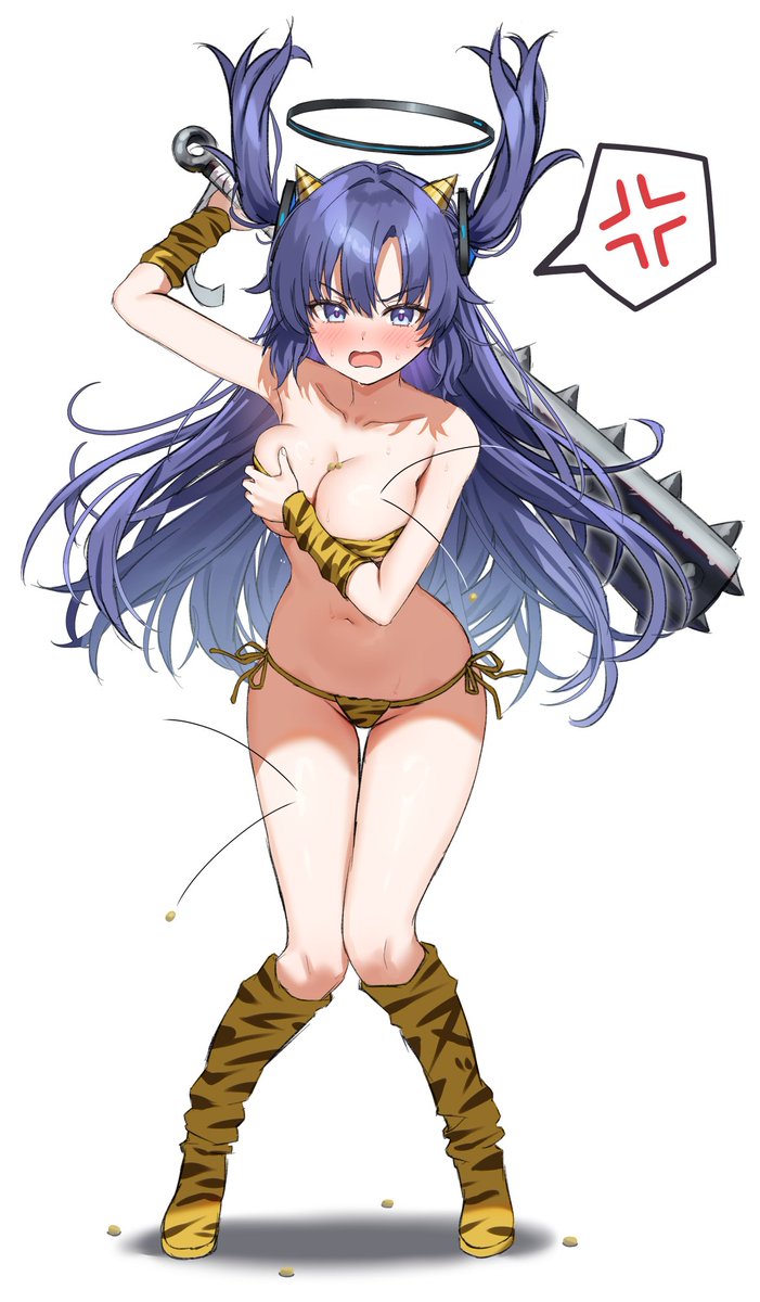 clear_LO_'s tweet image. 鬼役ユウカちゃん