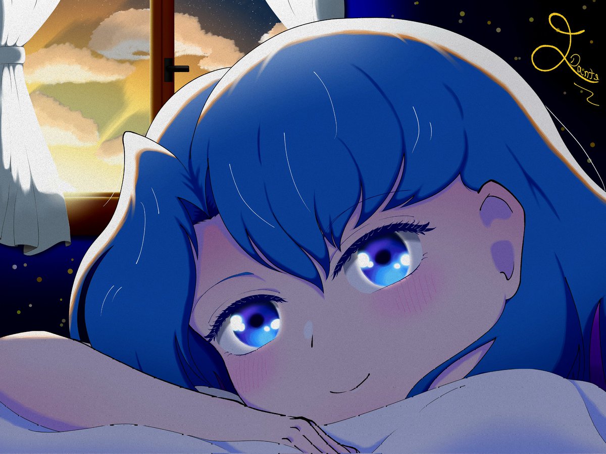 ODantedoNorte's tweet photo. "Pelo visto, nem esperamos o sol nascer pra acordar né? Bom dia! Hehe~"

Finalmente terminei essa arte, espero que vocês também tenham gostado! 💙

Saffirinha acordando♡

#art #digitalart #oc #blue #artwork https://t.co/7oQJPeFEUh