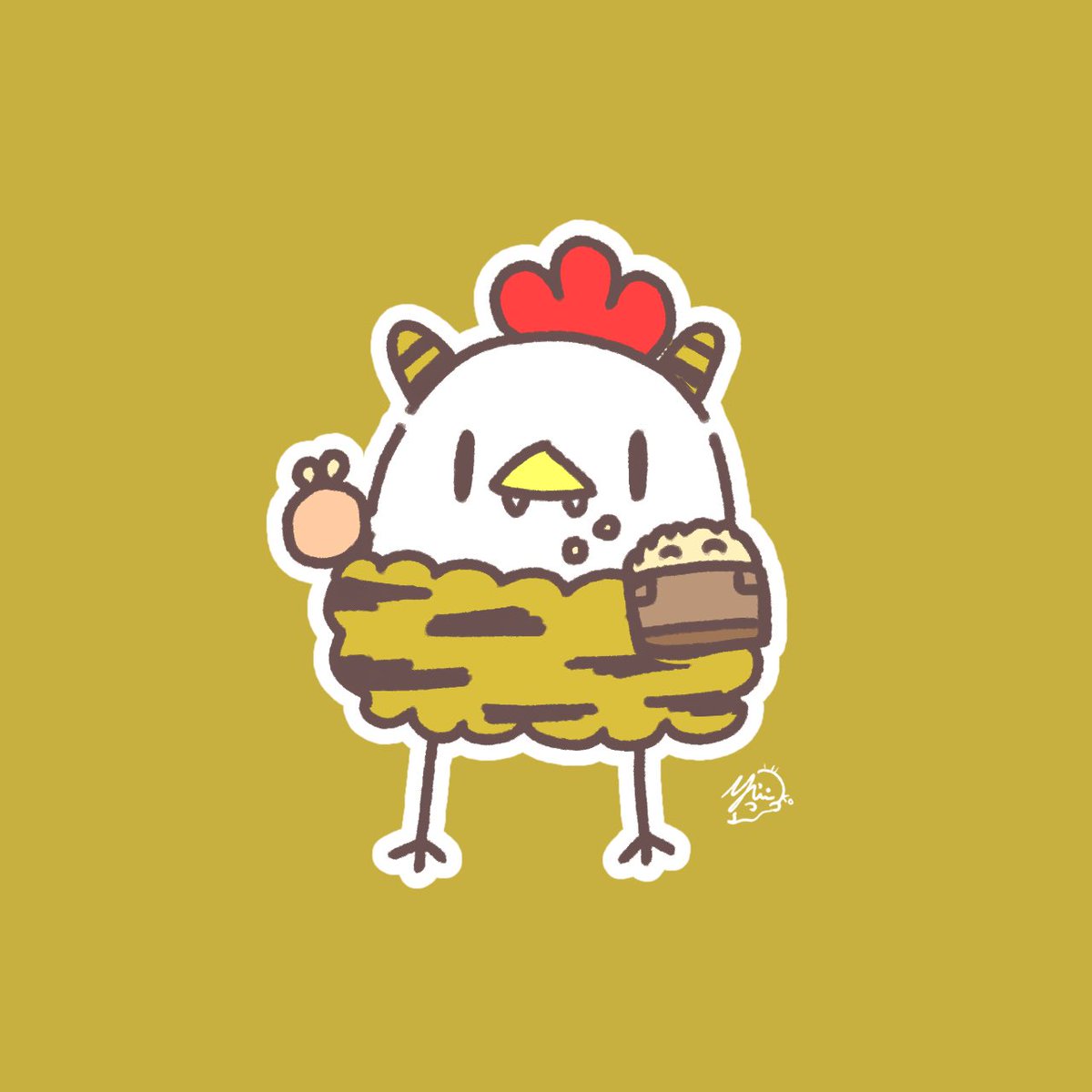 自分、豆まき行けます
#節分 #ゆるいイラスト