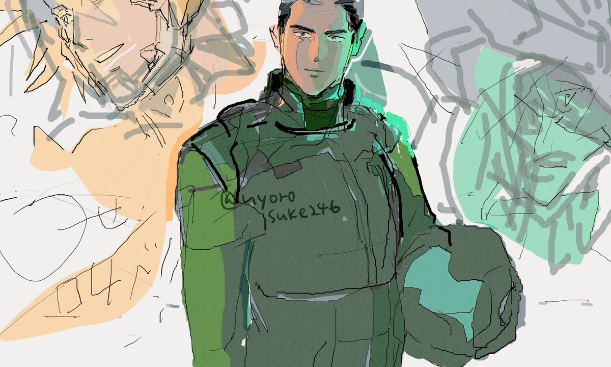 にょろ助 tweet media