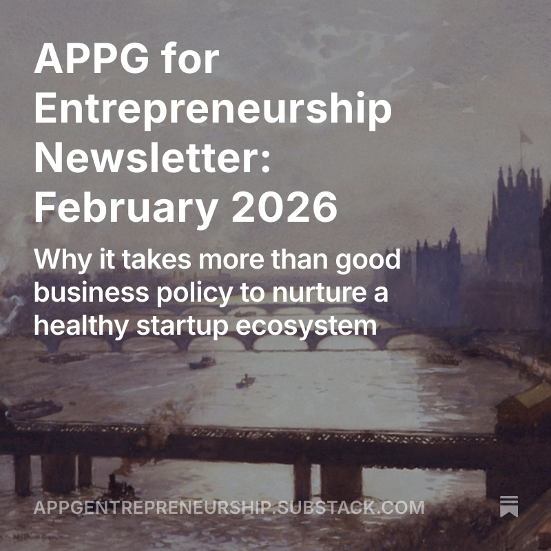 APPG for Entrepreneurship tweet media
