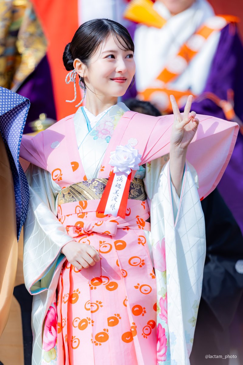 lactam_photo's tweet photo. 2026.02.03　成田山不動尊　節分
浜辺美波さん
#浜辺美波 #節分 #豊臣兄弟 https://t.co/OEqhnIx079