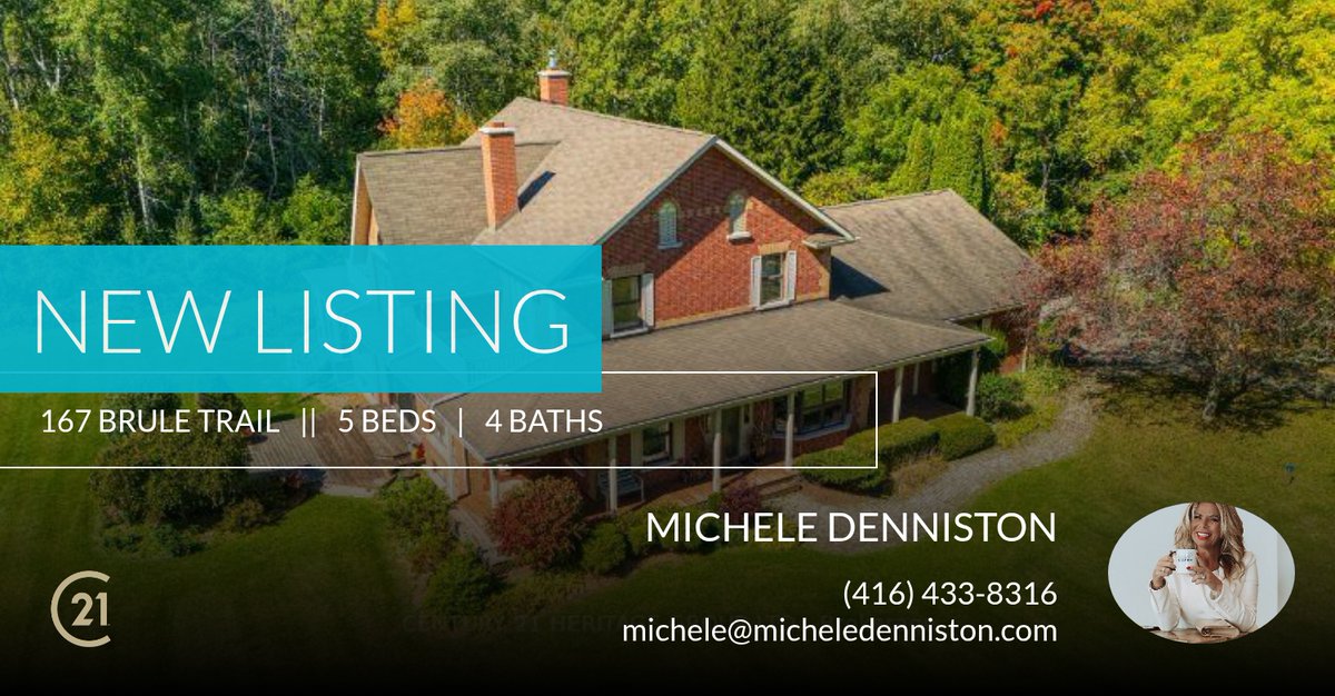TeamDenniston's tweet photo. 📍 New Listing 📍 Take a look at this fantastic new property that just hit the market located at 167 Brule Trail in King. Reach out here or at (416) 433-8316 for more information

I look forward to hearing from you,
... https://t.co/GGplvUlI4c https://t.co/JbaUpg8QjG