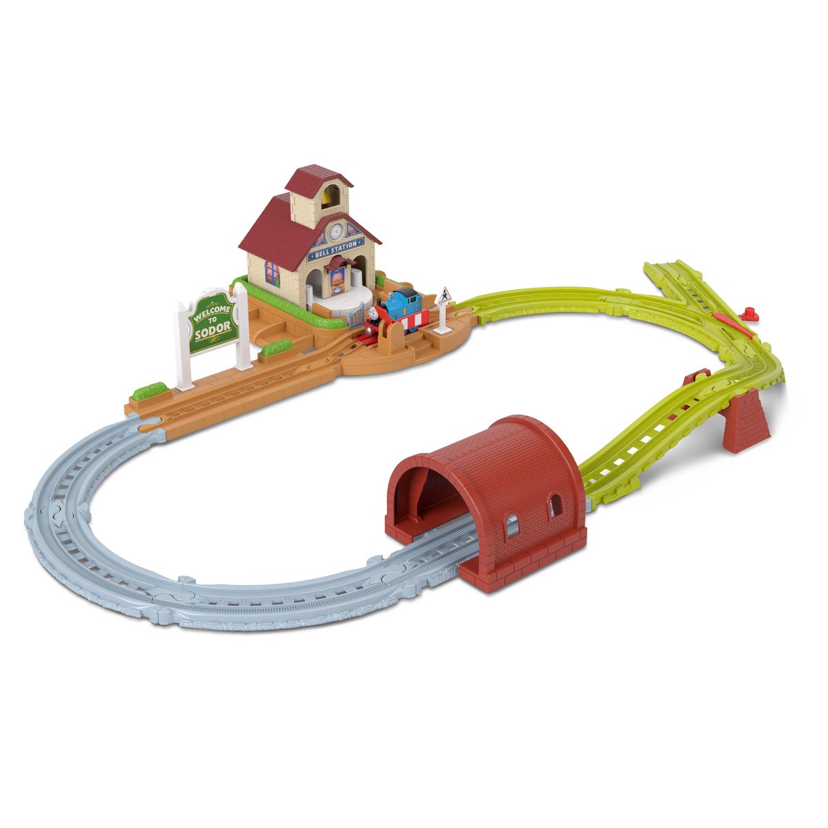 The 2026 Motorized Rosie, Diesel, &amp; Emily and the Bell Station Track Set have been revealed!