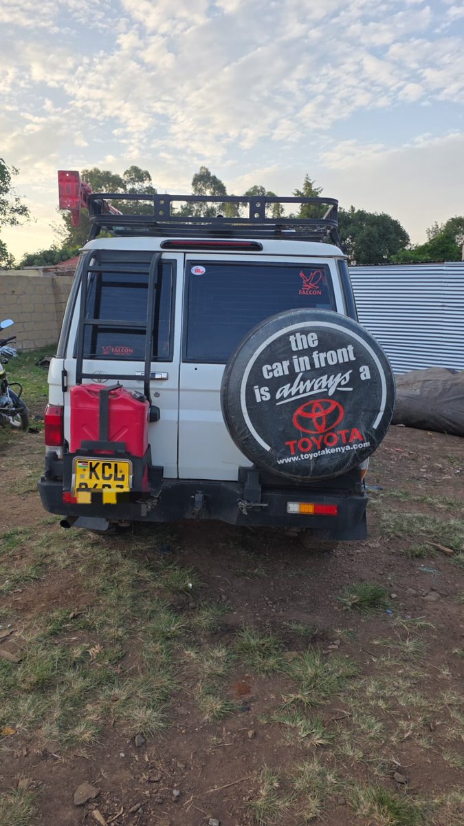 • 2011 Toyota Land Cruiser HZJ76 🇯🇵
• KSh3.75 Million 
• Fuel Tank: 130L
• 6-7km/litre
• Location: Nairobi 🇰🇪
• +254733665551
• michael@beyondtarmac.co.ke

• 4.2-litre Inline-6 NA Diesel (1HZ)
• 129bhp/285Nm
• 5-Speed MT
• Part-time 4WD with High/Low  Range Transfer