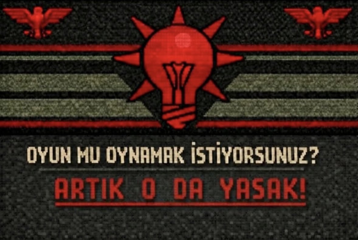 ArdaAkcanMF's tweet photo. Steam, Epic Games, Xbox Store, PlayStation Store ve GOG Games gibi dijital oyun mağazalarının Türkiye'de yasaklanma ihtimali, son günlerde sosyal medyada büyük bir tartışma konusu hâline gelmiştir. Büyük bir skandaldır.
#OYUNUMADOKUNA #OYUNBİZİMHAKKIMIZ #OyunHakkımaKarışma https://t.co/6tcsZzW20q