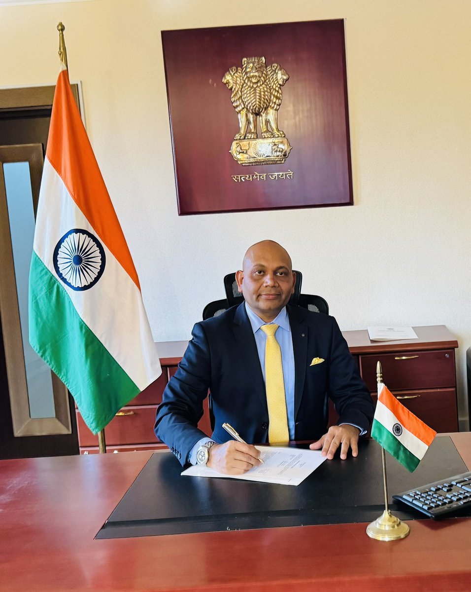 Amb. Abhay Kumar tweet media