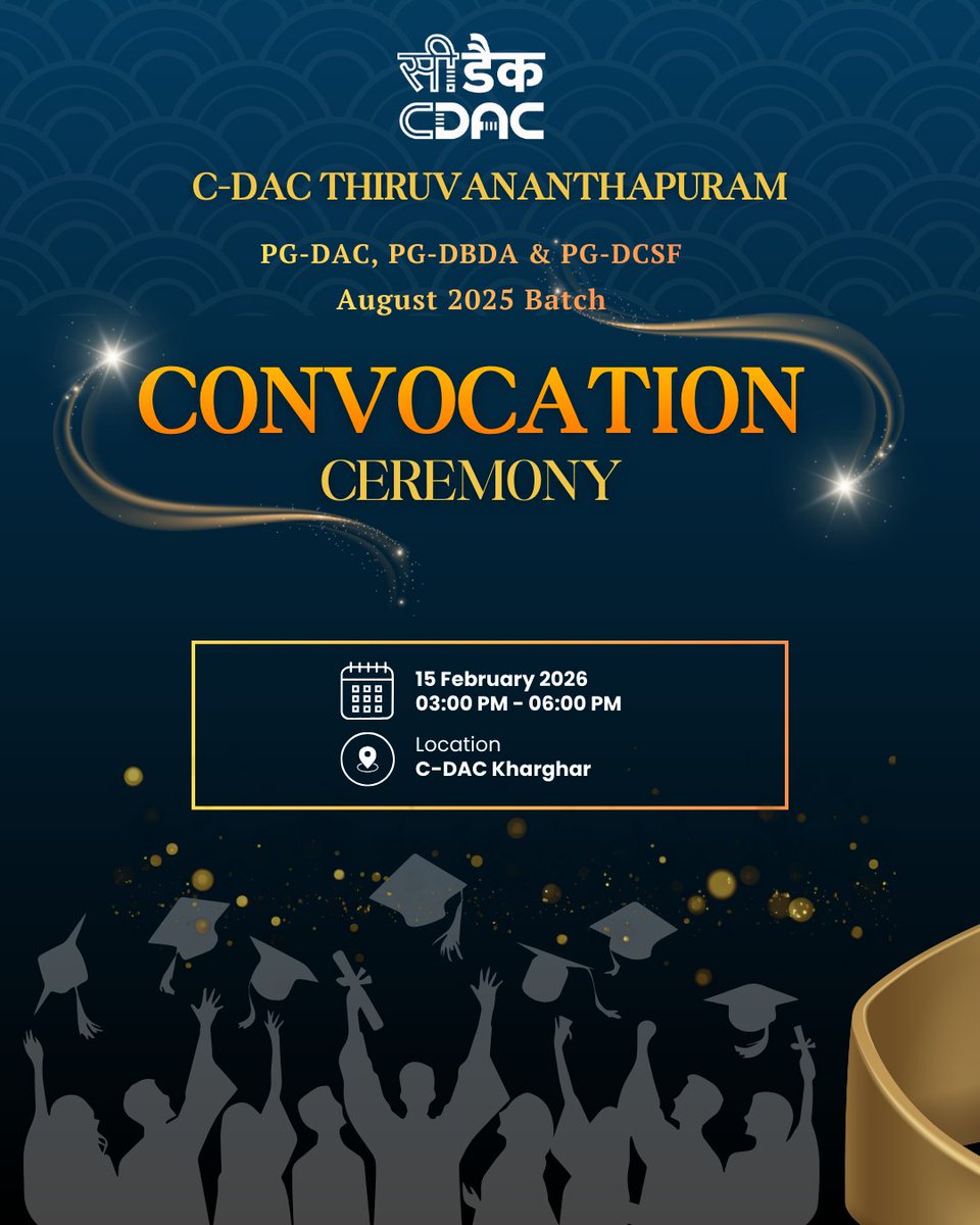 CDAC Thiruvananthapuram Training tweet media