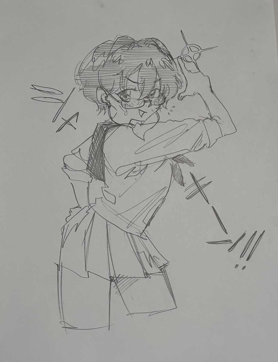 腕のシワが気に入ってます
#漫画家志望