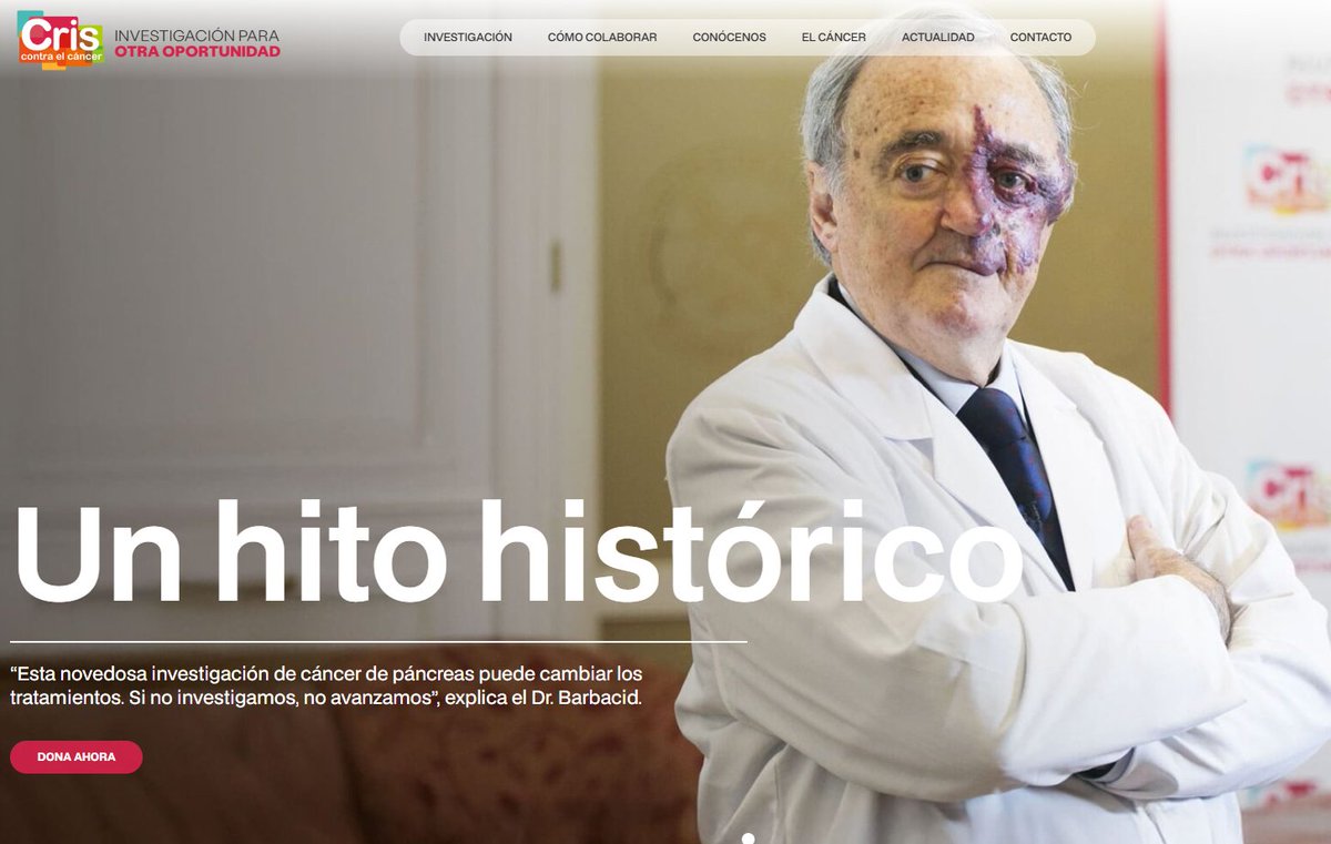 Ja he posat el meu gra d'arena. Animo a tothom a col·laborar.

criscancer.org/barbacid/index…