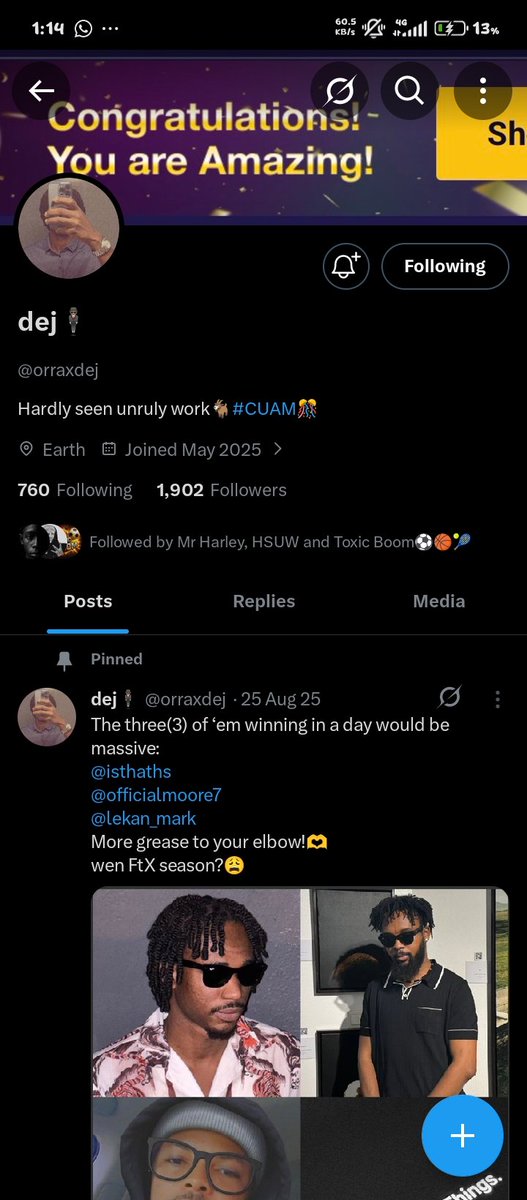 JoeGamer224's tweet photo. @Kalelflyy @orraxdej Done ✅ 
7044960466
Opay https://t.co/bPr37300w9