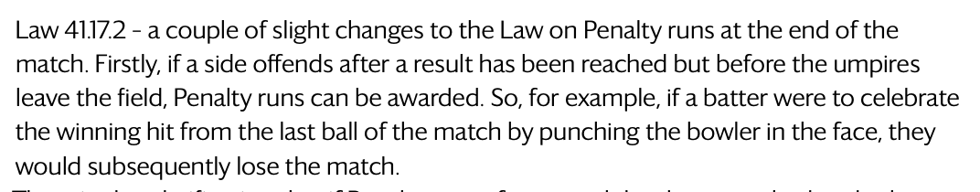 voigthill's tweet image. A cracking detail that might fly under the radar in today's MCC law changes