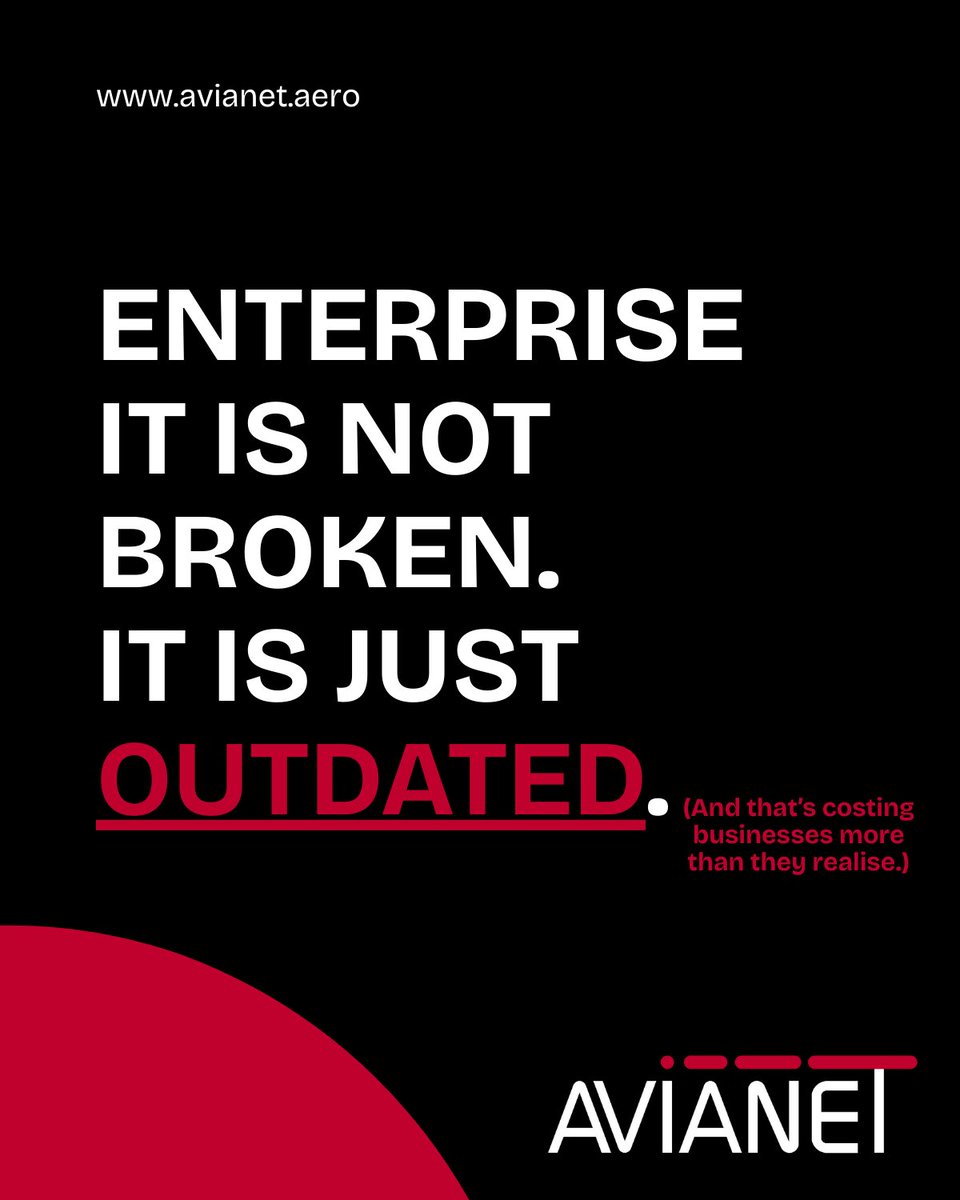 Reliable. Secure. Adaptable.
That’s how modern IT should feel.

If you’re ready for IT that supports growth instead of blocking it — you’re in the right place.

📢 Follow AVIANET on LinkedIn for more straight‑talk insights on IT that actually works.