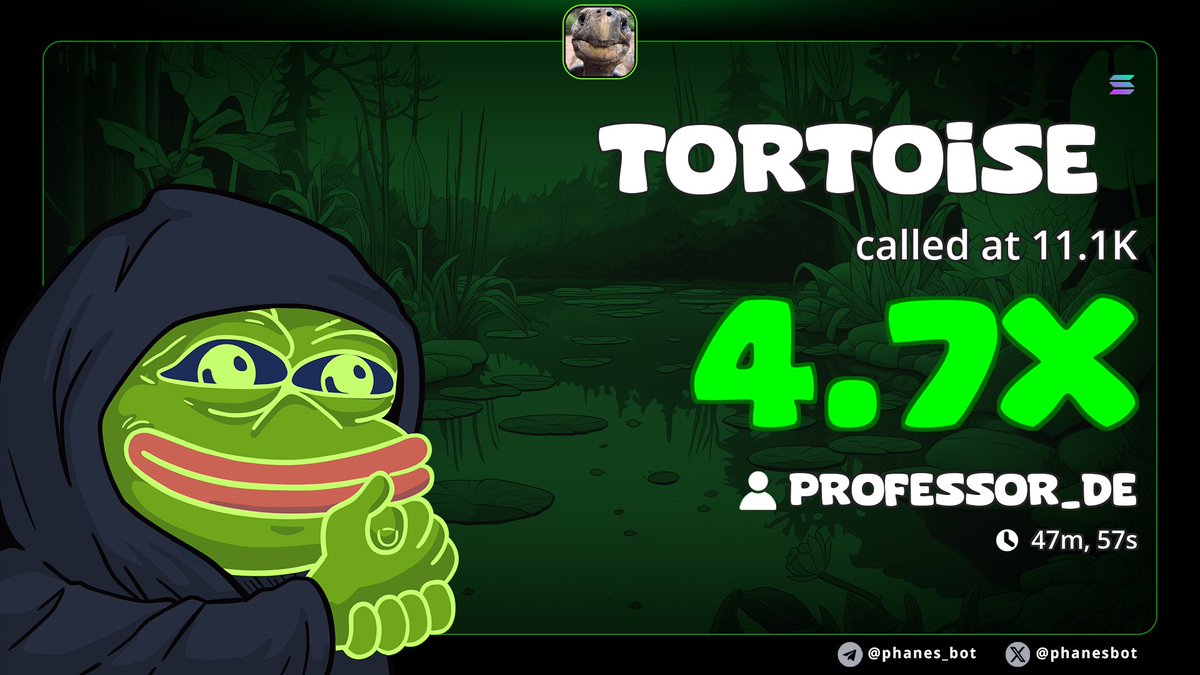 Hope you guys enjoying $tortoise