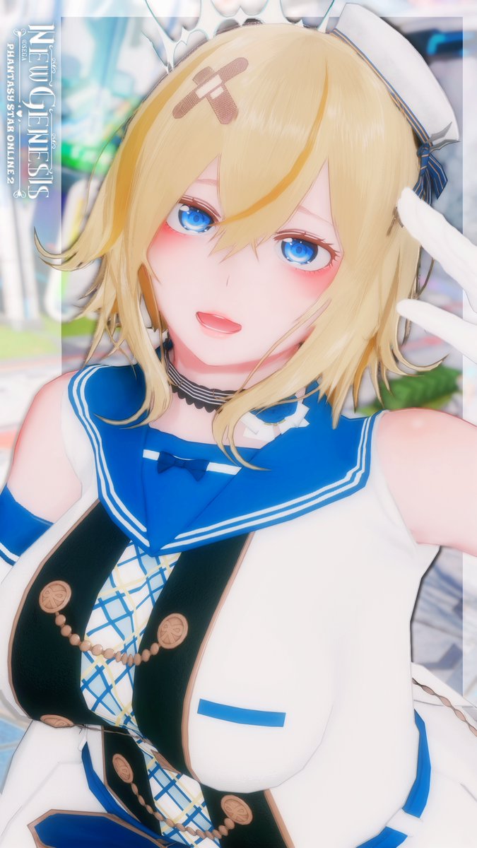 🩵🎀🩹

#メンテの日なのでssを貼る 
#PSO2NGS_SS