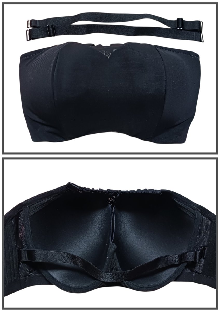 _m_e_i_ryon's tweet photo. #グラマーサイズ
 #ストラップレス
ボムキュのストラップレスブラ JK75
ズレそうな感じは0！飛び跳ねても平気そう😳キュッと寄るから横広がり感も皆無ですごい。4段4列ホックで安定感抜群。中のバンドの付け外しがちょっと大変だけど慣れかな？無くても大きな問題はなさそうな気もする🤔 https://t.co/MZOxmObVS5
