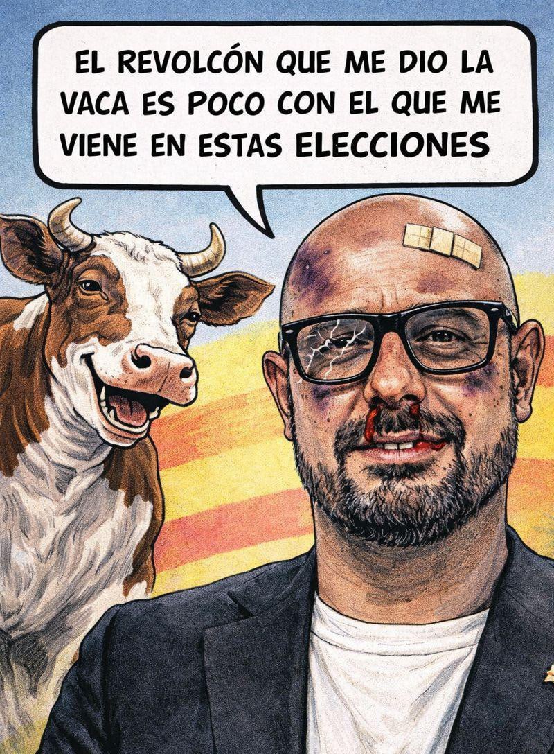 Hay algunos que está muy desesperado por el resultado de este domingo, que se le acaba el chollo.