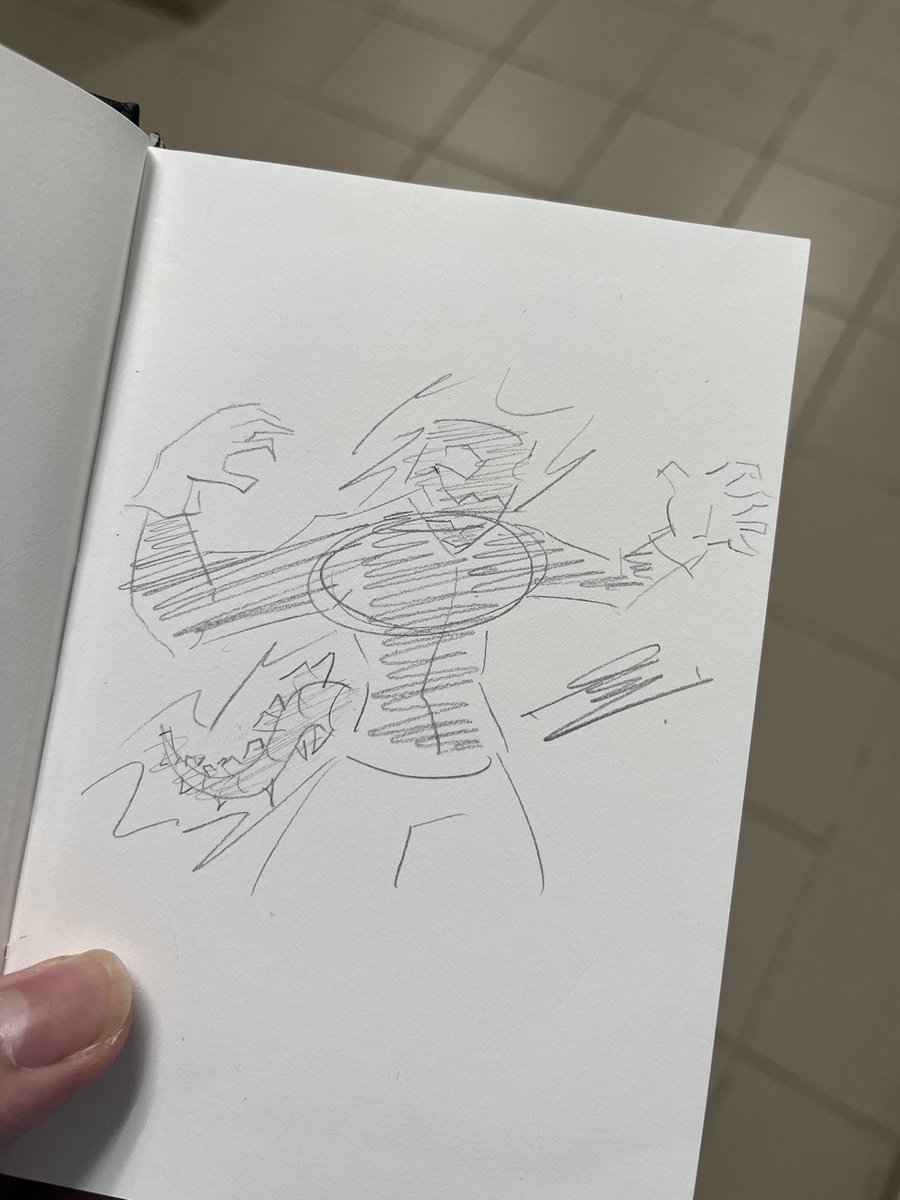 New MINI sketchbook + making new character