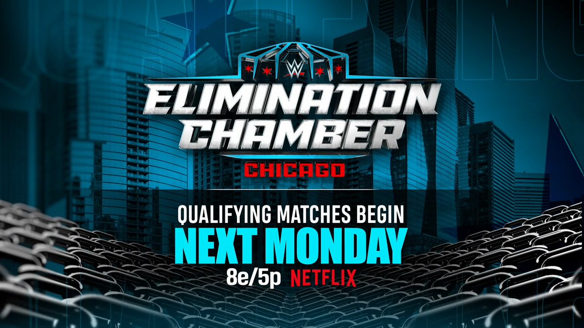 Teeki1978's tweet image. Am 09. Februar 2026 bei #WWERaw werden die Elimination Chamber Qualifying Matches starten, wo sich #WWE Superstars für die beiden Elimination Chamber-Matches bei "WWE Elimination Chamber: Chicago 2026" am 28. Februar 2026 qualifizieren können.

#WWEChamber