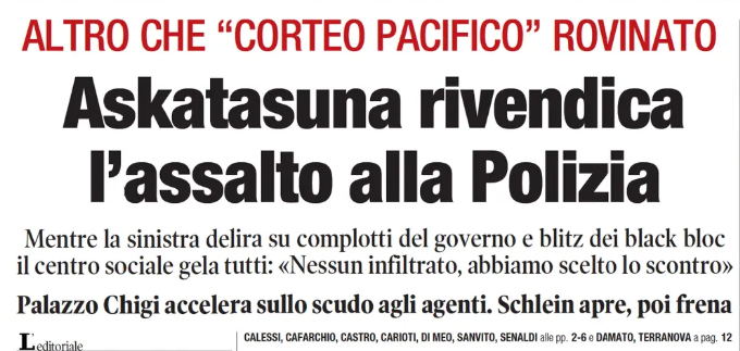 Siddh60's tweet photo. Ora i vari @concitadeg #revelli #odifreddi #Lepore possono finalmente tacere e ammettere di avere sparato cazzate in libertà. 
I #teppisti sono meno ipocriti dei sedicenti intellettuali che si arrampicano su specchi e minchiate per coprirli!
#askatasuna https://t.co/CryU6Afw4c
