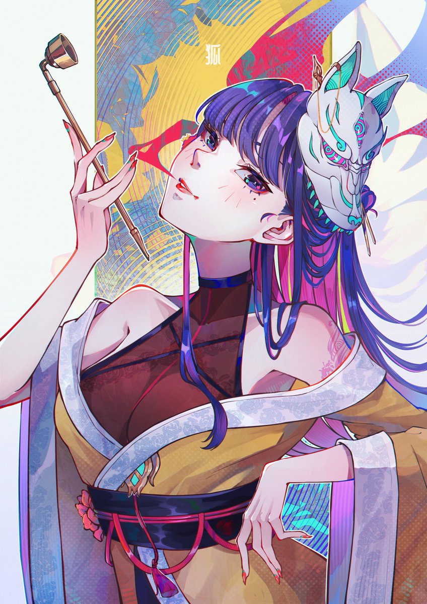 Kitsune 
#originalcharacter #オリジナルキャラ