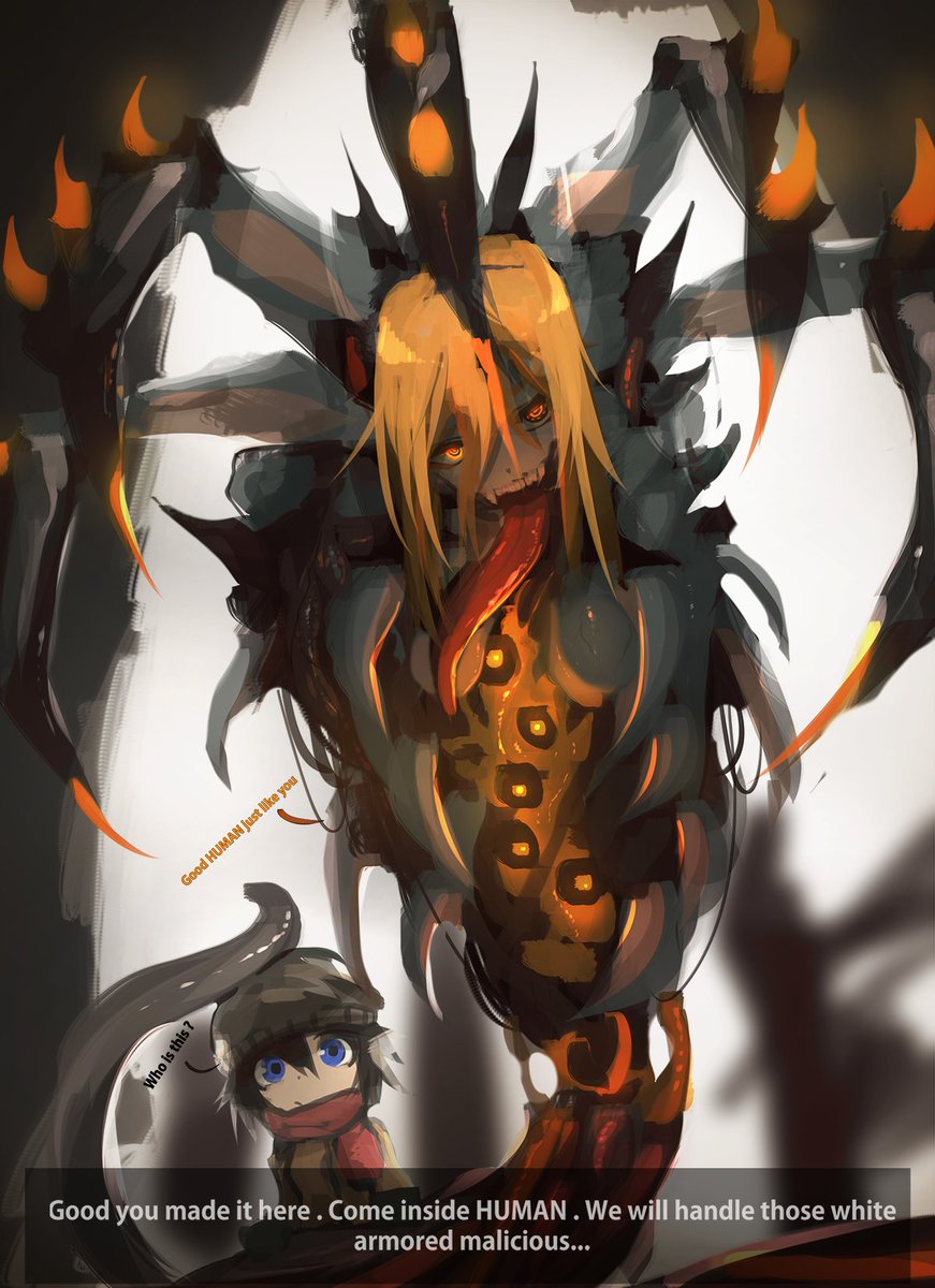 AnderHorlo's tweet image. 異形娘9：異形に守られたアジト/Monster Girl 9 : Hideout been protected by monsters