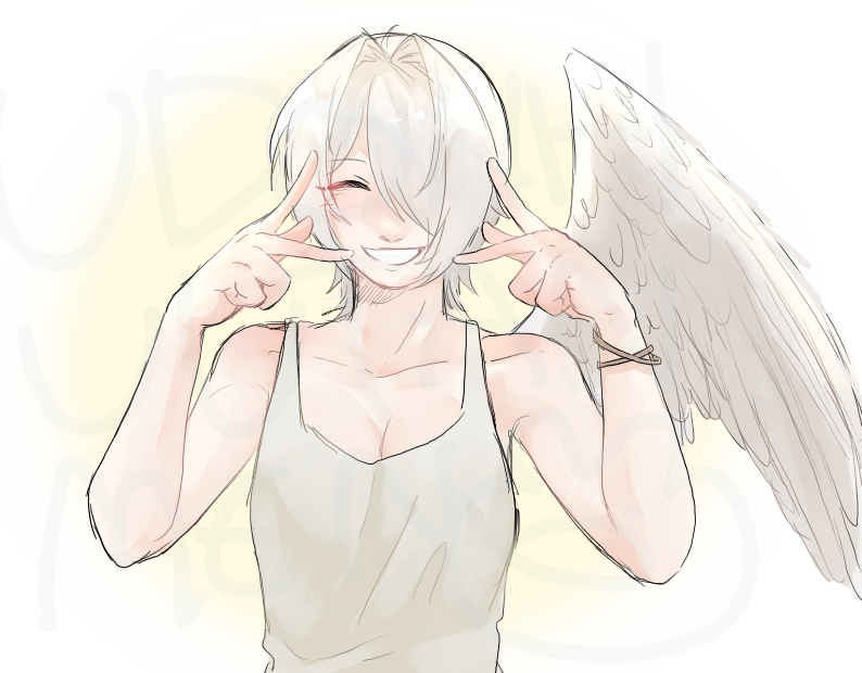 #今月描いた絵を晒そう  
もう1月ではありません
最初から間に合ってません
反省の意を示すために雑談垢のほうであげていたOCも貼ります