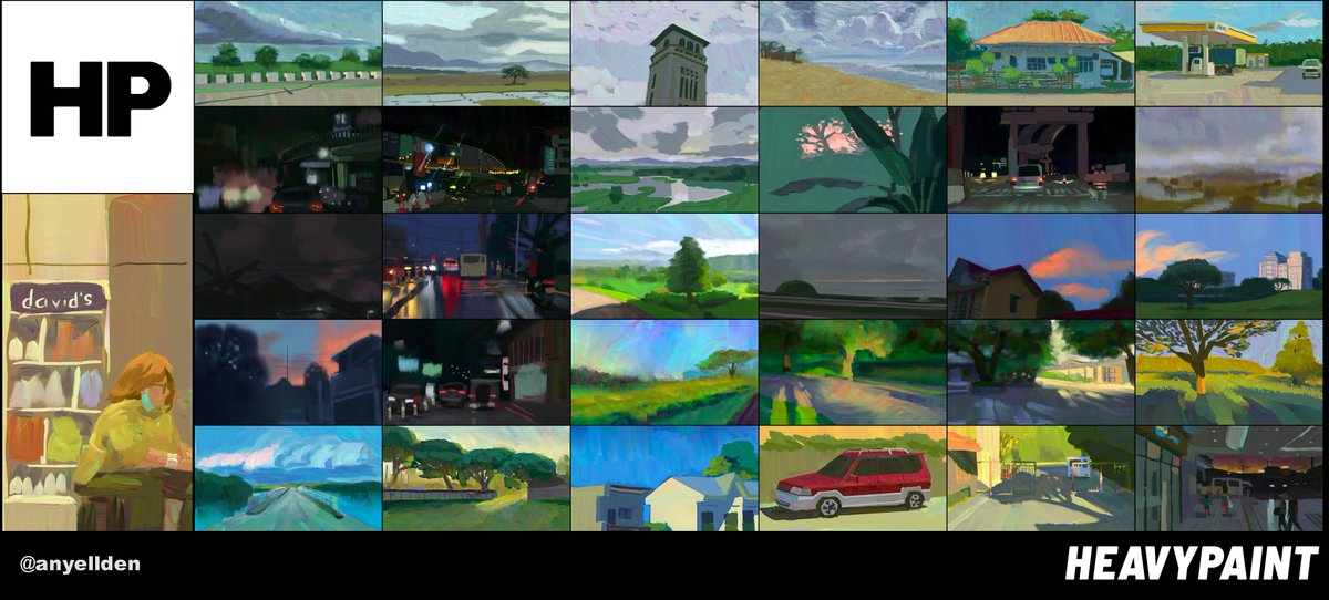anyellden's tweet photo. #heavyjan compilation | i hope everyone had as much fun as I did! 
I wanted to focus on being selective with my lighting and colour and I feel that I got better at doing that as the challenge went on... time to apply the things learnt to illustrations!!
#heavypaint #illustration https://t.co/HIPu2pvtlr