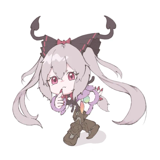 デフォルメしたらより怪人感がないなった あと慣れないことしたおかげか頭の変なところが痛い()