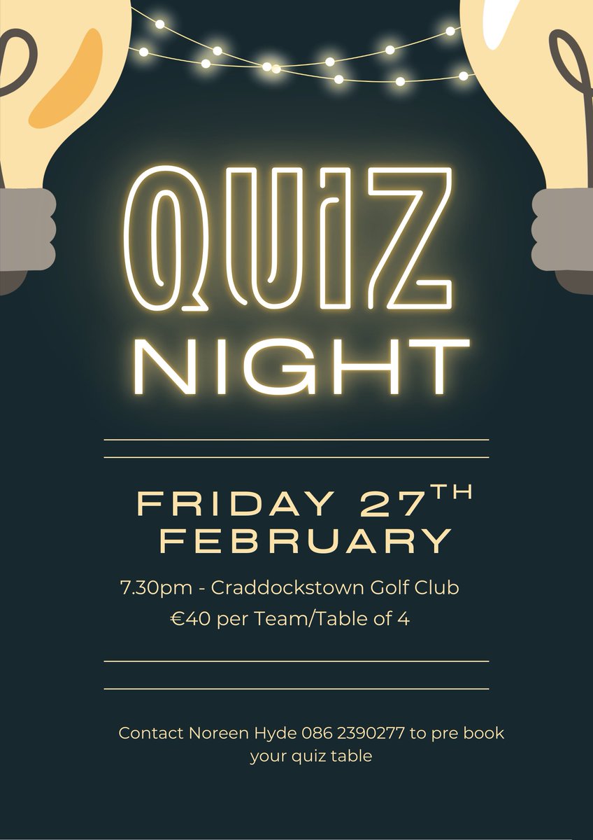 Craddockstown Golf Club tweet media