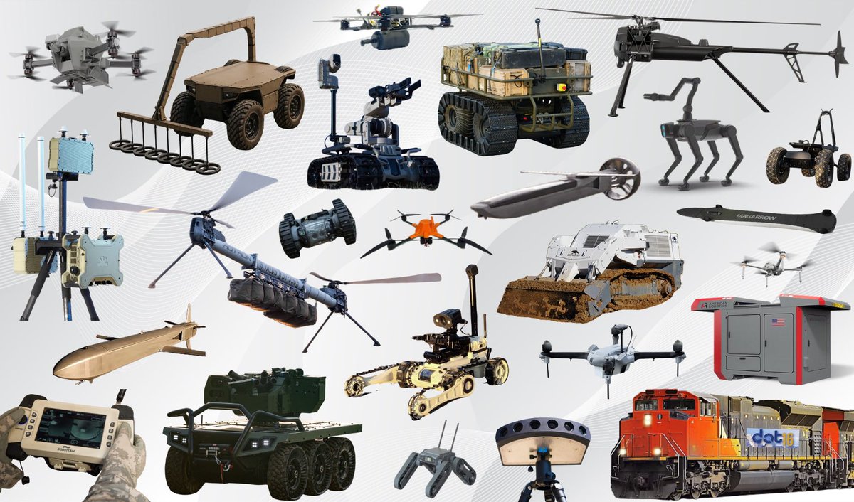 itschrisray's tweet image. The moment you’ve all been waiting for 🥁

Every $ONDS product shown in an updated graphic (including those added as a result of yesterday’s Rotron Aero acquisition).

- Scout quadruped with robotic arm
- EZAP all terrain RC vehicle
- Spyder multi-mission ground robot
- Golem…