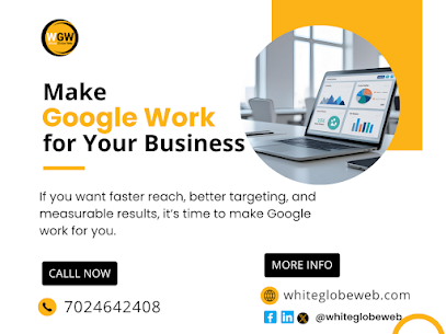 whiteglobeweb's tweet photo. Make Google Work for Your Business 

Google is where customers search, compare, and decide—and the right ads can put your business exactly where it matters. At White Globe Web, we create result-focused Google Ads campaigns.

Visit- https://t.co/obffZOdapQ

#googleads #paidads https://t.co/u919dOirHq