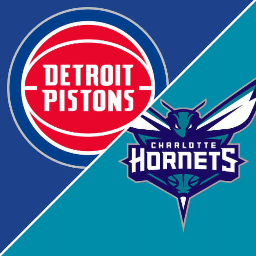 IT'S GAME DAY!

Detroit Pistons 🆚 Charlotte Hornets

🕖 7 PM ET | 📺 <a href="/FDSN_Hornets/">Hornets On FanDuel Sports Network</a> | 📻 <a href="/wfnz/">Sports Radio WFNZ</a>