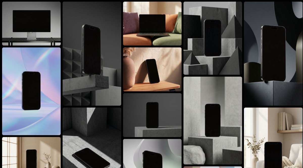 没想到已经生成了这么多优质的mockup了，目前还在测试中，可以小小期待一波，等待上线测试给大家用。