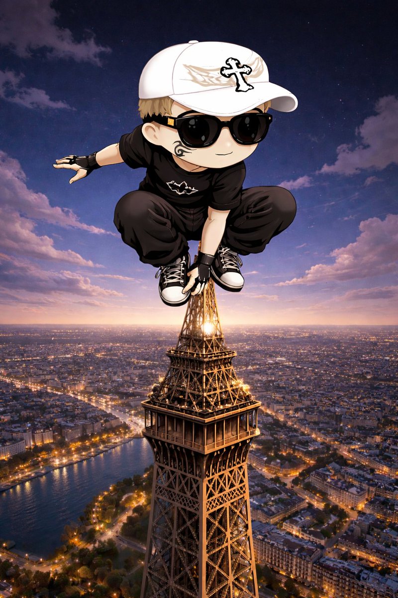 GM GM GM.

Yesterday I climbed the Eiffel Tower, let's hope I don't get arrested for doxxing myself on X.

Fuck France, long live freedom.