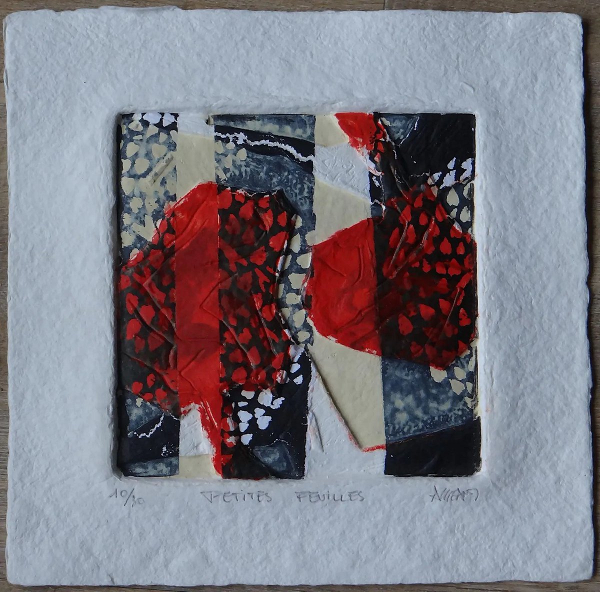 marieartcollec1's tweet photo. Original signed aquagravure by Bernard Alligand
“Petites Feuilles” – 2015 / Very limited edition: 4/10
Striking relief textures, vibrant red/black/white tones
Shop now! → https://t.co/IinvmTdPmp
#Art #Aquagravure #ArtForSale #BernardAlligand #OriginalPrint https://t.co/QUSAOam741