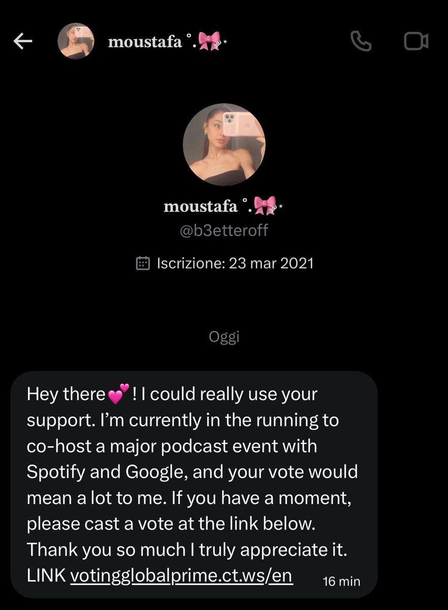 if someone dms you with this message DO NOT CLICK ON IT! IT’S A VIRUS!