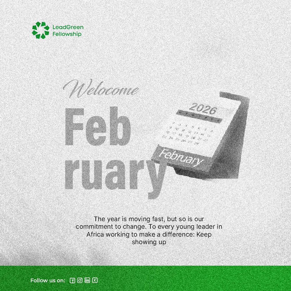 The year is moving fast, but so is our commitment to change. To every young leader in Africa working to make a difference: Keep showing up