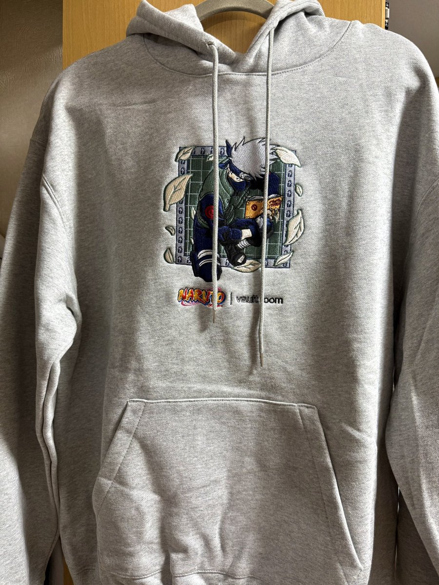vaultroomのNARUTOコラボのパーカーとTシャツ届いた！ 色々悩んで