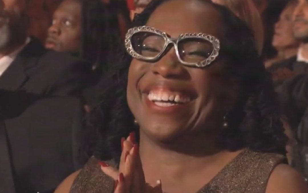 A Supreme Court Justice - not a musician - applauding anti-ICE messaging at an awards show.

She must now be recused from any case dealing with immigration enforcement.

This is why Supreme Court Justices don’t parade around like celebrities.

Their job is to interpret the law.