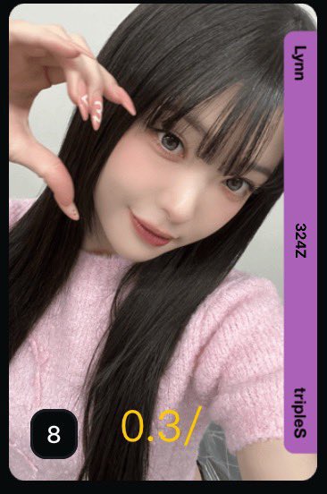 트리플에스 디지털 오브젝트 양도 
1.0이상 판매
digital only

tripleS 윤서연 정혜린 이지우 김채연 김유연 김수민 김나경 공유빈 카에데 서다현 코토네 곽연지 니엔 박소현 신위 마유 린 주빈 정하연 박시온 김채원 설린 서아 지연 트리플에스 특전 앨범 양도 교환.