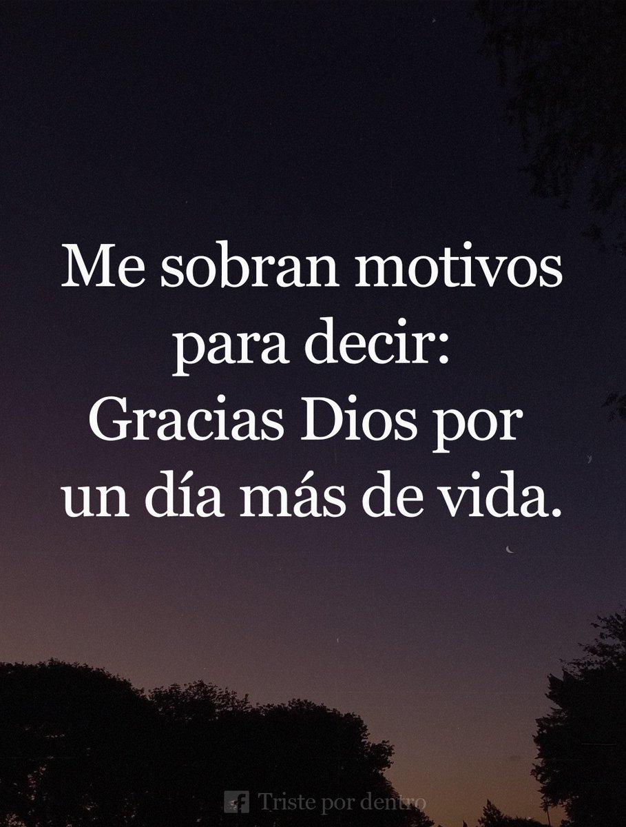 Me sobran motivos para decir...