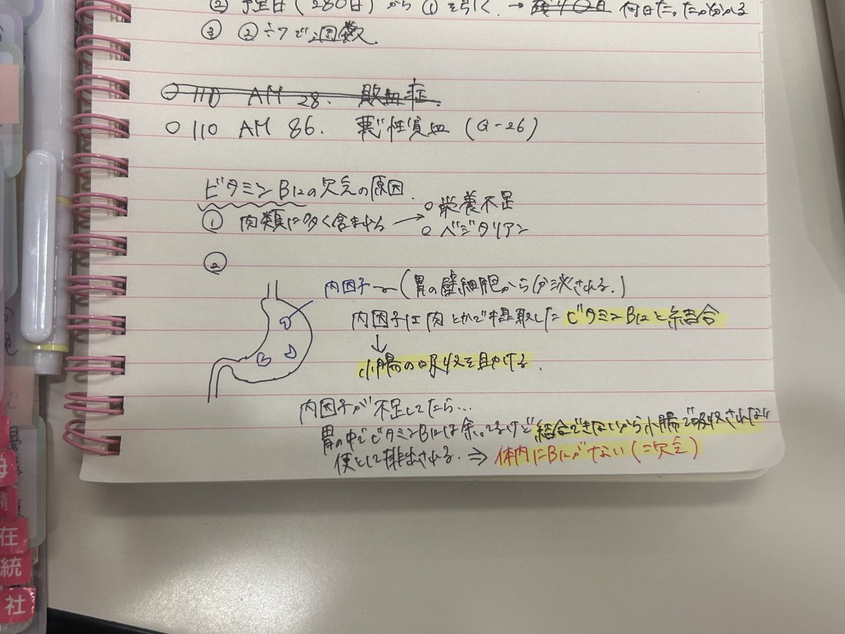 warekangodes's tweet image. 悪性貧血
ビタミンB12の欠乏の意味が分かった！