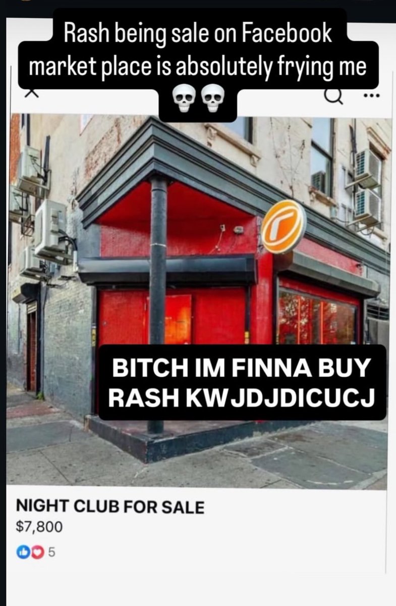 kissmeriver's tweet image. they selling rash on facebook marketplace 🤣🤣🤣🤣🤣🤣🤣🤣