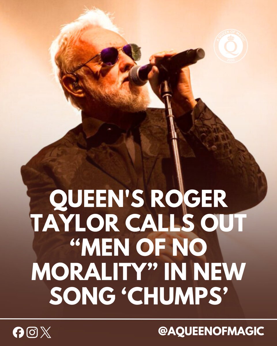 Queen’s Roger Taylor has something to get off his chest. The Rock &amp; Roll Hall of Famer just dropped a new song, "Chumps," letting fans know in the description why he did it: "Gotta say something."

Although he offered no further info on the song, including who he may be singing