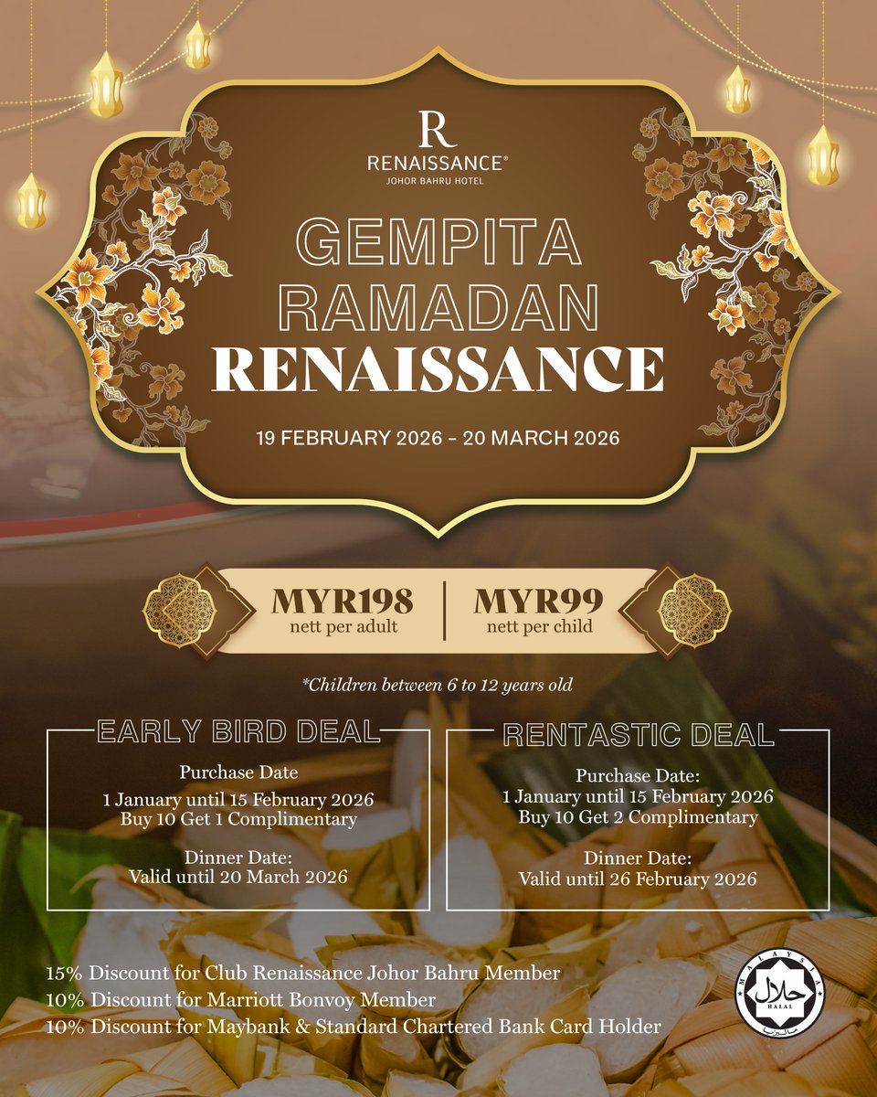 Renaissance Johor Bahru Hotel tweet media