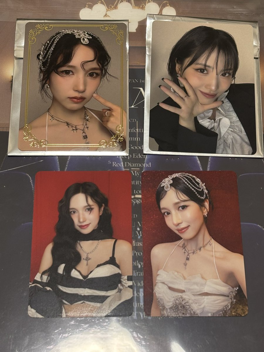 MISAMO 交換 トレカ ラキドロ

【譲】写真のもの
【求】サナ

お気軽にお声掛けください！
#MISAMO #タワレコ