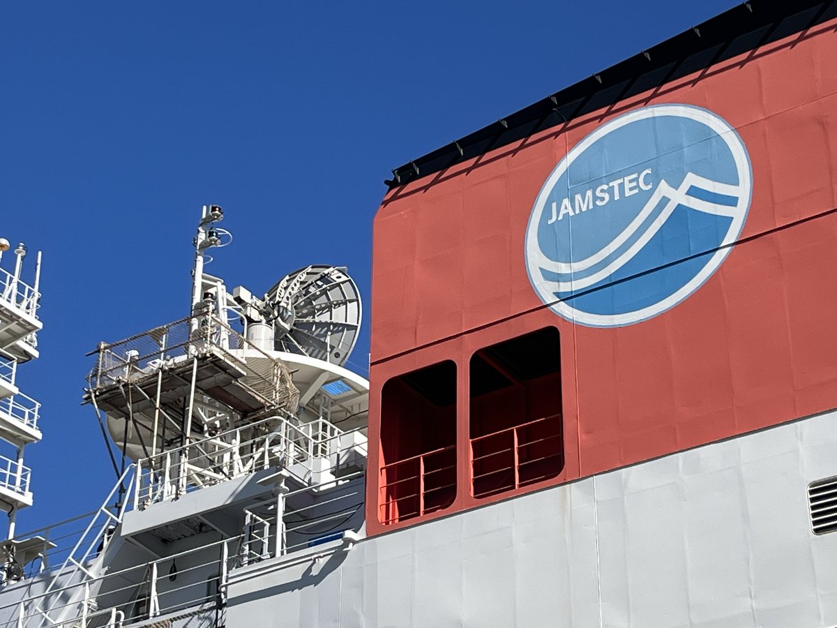 CHIKYU 地球深部探査船「ちきゅう」 (@Chikyu_JAMSTEC) / Posts / X