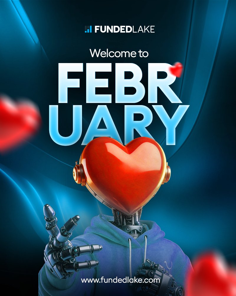 February mission initiated 🚀
This month isn’t about noise ,it’s about precision, discipline, and execution.
At Funded Lake, we fund traders who treat the markets like a mission, not a gamble.

Lock in. Manage risk. Trade with purpose.
Your results are the only announcement that